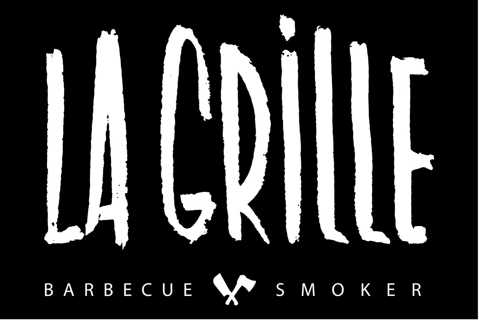 logo La Grille 2021 Blanc - fond noir